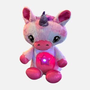 Star Belly Dream Lites Unicorn Plush Night Light Up Star Projector Tested